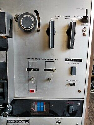 VINTAGE AKAI CROSS-FIELD X2000SD INTEGRATED CIRCUIT REEL TO VINTAGE AKAI CROSS-FIELD X2000SD INTEGRATED CIRCUIT REEL TO