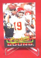Joe Montana Canton Bound NFL Football Card Pinnacle 1993 #8 NM