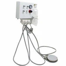 Wall Mount Dental Portable Air Control Turbine Unit Work with Air Compressor 2H