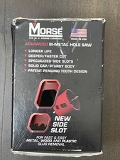 MORSE MHS40 Hole Saw,Saw Dia. 2-1/2" 64mm, Made In USA, Contractor Tool