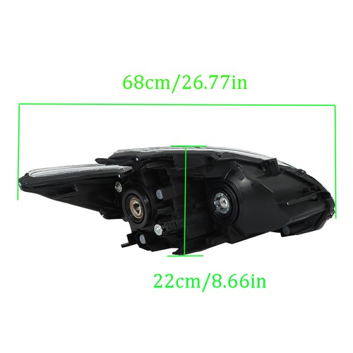 RH&LH Headlights Headlamps Set Fit For 2012-2015 Toyota Prius Replacement Clear - 第 8/12 張圖片