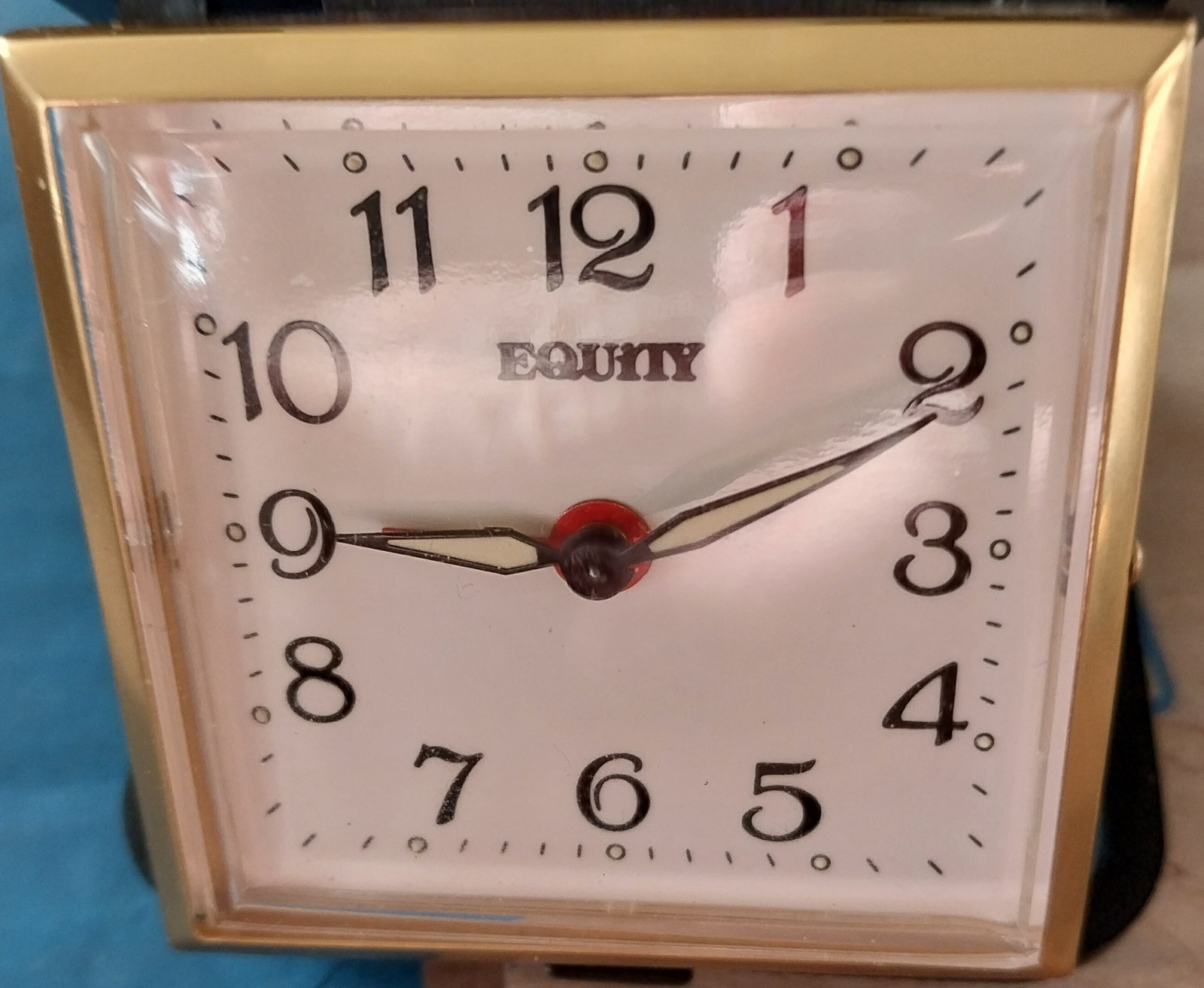 EQUITY traveling Alarm Clock. Great Shape.works photo EQUITY traveling Alarm Clock. Great Shape photo