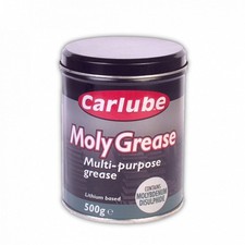 Multi Purpose Moly Grease 500g With Molybdenum Disulphide - Carlube TETXMM500