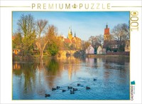 Calvendo Puzzle A Winter Morning In Merseburg | 1000 Pieces, Finished Size 25.2