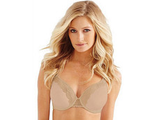 BALI One Smooth U Lace Lift Underwire Bra DF3L97 Nude 40DDD 42 - NWT