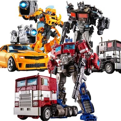 Transformation Robot Car Toy Alloy Plastic Bumblebee Action Figure Kids Birthday