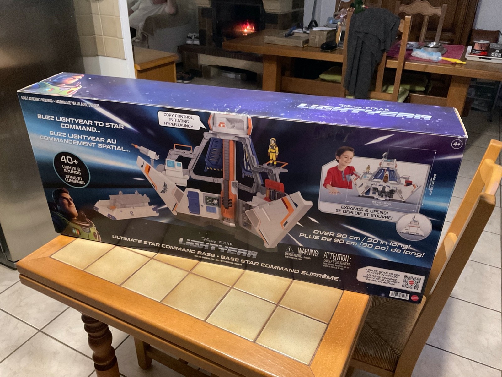 Buzz Lightyear au Commandement Spatial jouet Base Star Command neuf