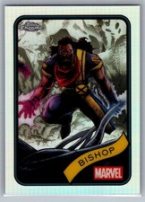 2025 Topps Chrome Marvel Bishop #197 REFRACTOR