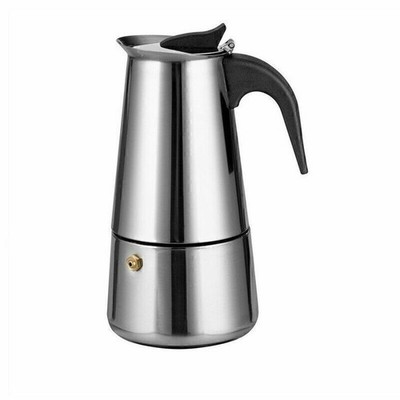 450 ml Edelstahl Topf Moka Expresso Latte Kaffeemaschine Kaffeekanne Tasse