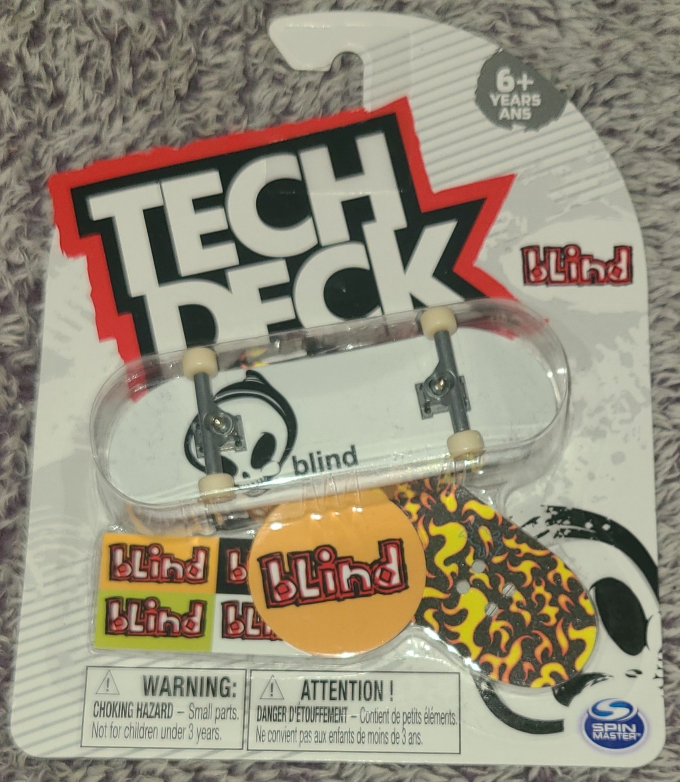 Tech Deck Blind Reaper Rare Fingerboard New Sealed 