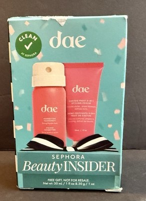 NEW Dae Hair Styling Heroes Set Sephora Birthday Gift Cactus Fruit Cream Spray