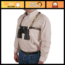 Adjustable Camo Binocular Strap for Comfort Stability - Perfect for Outdoor Ad