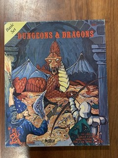 Dungeons & Dragons Basic Boxed Set D&D 3rd Printing May 1978 TSR Complete Dice