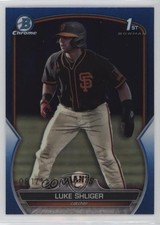 2023 Bowman Draft Chrome Blue Refractor 81/150 Luke Shliger #BDC-47 12yh
