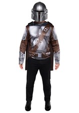 Men's Star Wars The Mandalorian Costume Top with Mask