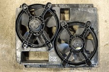 1990 Chevrolet Corvette C4 Zr1 Lt5 Radiator Cooling Fans Housing Oem Used