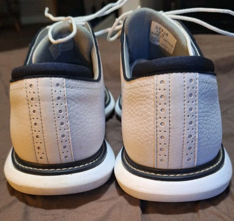 Tênis de golfe Foot Joy FJ Traditions Blucher masculino tamanho 12.  - Imagem 4 de 4