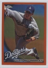 2010 Topps Chrome Orange Refractor Chad Billingsley #145 0m0