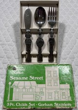 Gorham Sesame Street Muppets Stainless Child ...
