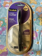 SCOTCH 3M Paper Cutter GIFT WRAP Great For Coupons, Faster Than Scissors - USA