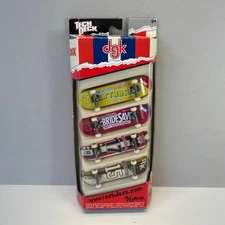 Vintage DGK Tech Deck Finger Boards Skateboard 4 Pack Williams McBride NEW