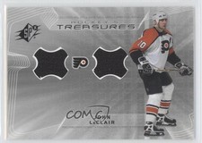 2001-02 SPx Hockey's Treasures John LeClair #HT-LE 0v1