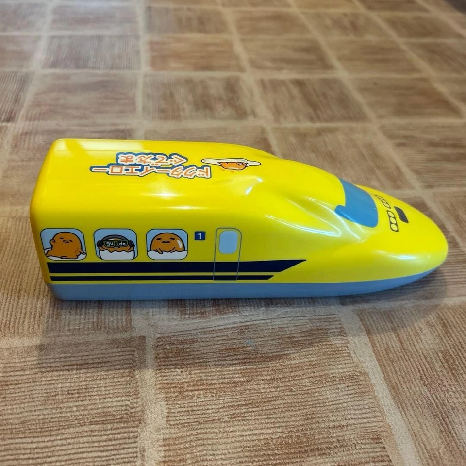 Shinkansen Doctor Yellow Bento Box Gudetama Small Kids Lunch Box - Image 4 of 4