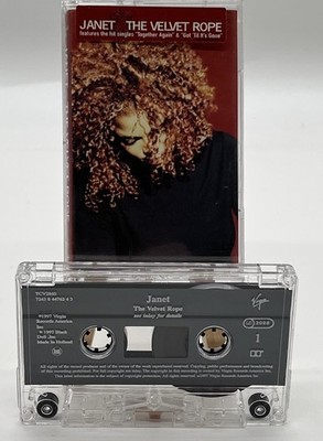 Janet Jackson The Velvet Rope Musikkassette MC Virgin Records Top Zustand