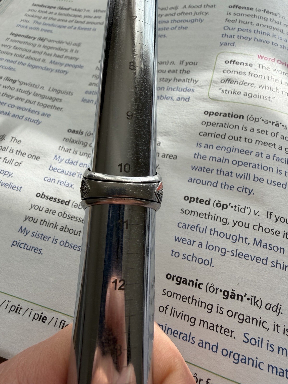 Illini Bluffs  High School class ring - image 14