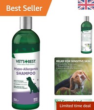 Image of Vet's Best Hypo-Allergenic Dog Shampoo with Aloe Vera for Sensitive Skin 500ml