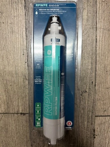 GE RPWFE Genuine Refrigerator Water Filter (WITH CHIP) New Sealed Filter