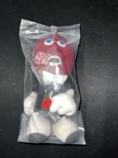 VTG California Raisins Singer Plush Bendable Figure 6" 1988 Applause Microphone