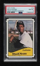 1979 TCMA Minor League Willie McGee #13 PSA 8 1c7