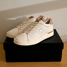 COACH Women Lowline LTR Low Top Chalk Taupe G5039 - Size 9.5B Brand New In Box