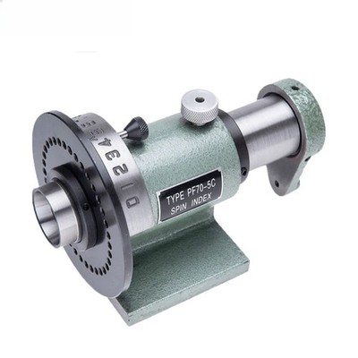 Rotary Indexing Device with 70mm Center Height and Precision 5C Collet
