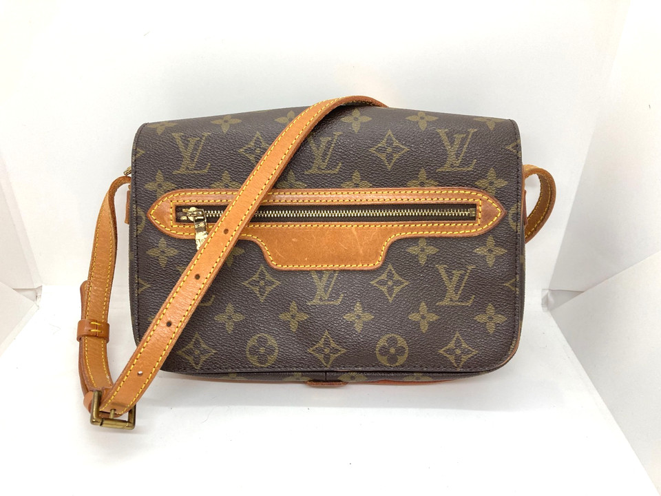 Louis Vuitton Saint Germain 24 M51210 Monogram Brown Shoulder Bag Vintage 32887