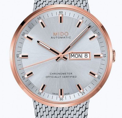 MIDO Commander Icône COSC Chronometer Powermatic 80 Si  42 mm M031.631.21.031.00