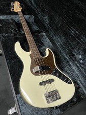 ESP AMAZE-ALR Vintage White Electric Bass Guitar Alder Body Rosewood FB Japan