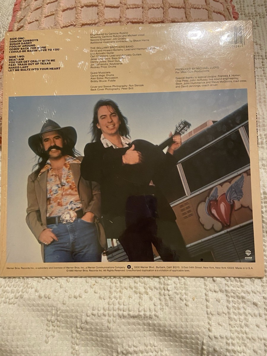 Bellamy Brothers – You Can Get Crazy - Warner Bros 1980 VG+ All