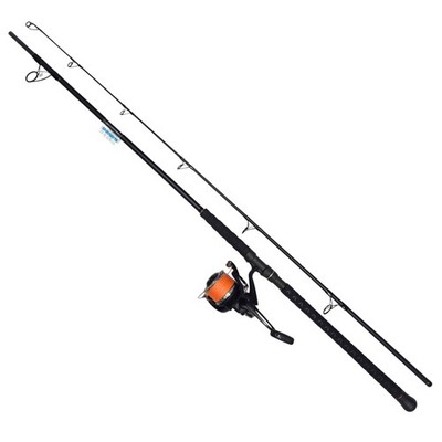 Wels-Combo Angelset Beastmaster x Beastmaster 2,80m 350g 14000er Rolle 0,315mm