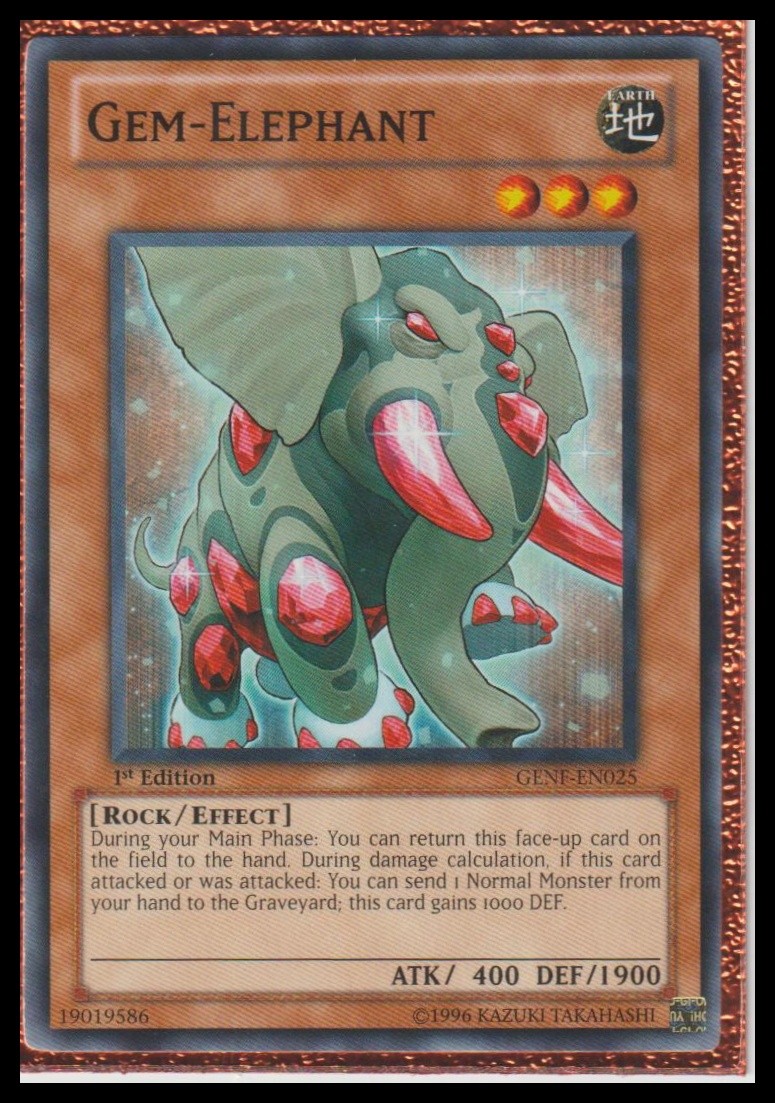 Generation Force #GENF-EN025 Gem-Elephant