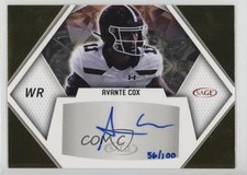 2023 SAGE High Series Auto Gold 36/100 Avante Cox #A-AC Auto 2b2