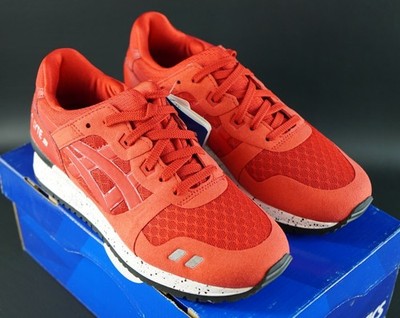 Asics Gel-Lyte III NS / Schuhe ohne Nähte rot Größe UK 4 selten neu OG DS H5Y0N