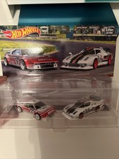 BMW M1 PROCAR #8 & LANCIA STRATOS GR. 5 #829 SET OF 2 PCS BY HOT WHEELS HFF30