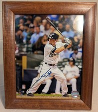Scooter Gennett Autographed 8x10 photo Milwaukee Brewers 