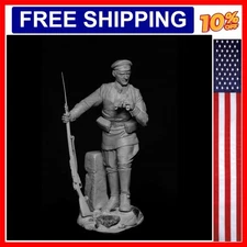 75MM resin unpainted model kit, military theme, border guard unassembled and ...