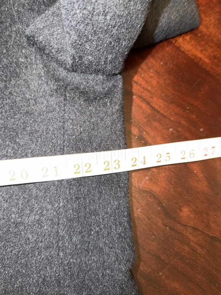 Abrigo de hombre Bradley Jons negro carbón lana cachemir talla 42 bolsillos Foto 3 de 4