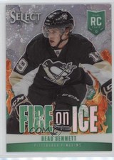 2013 Panini Select Fire on Ice Rookies Green Prizm 11/25 Beau Bennett #FR-32 1q2