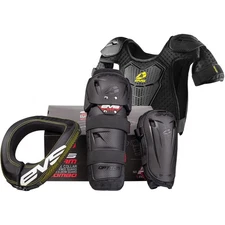 EVS Sports Slam Combo Plus Black Mini SLM20-BK-M