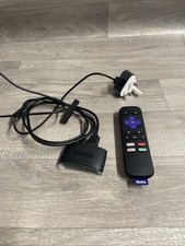 Roku 3930X HDMI Express Streaming Stick + Remote USB Power Cable TESTED WORKING